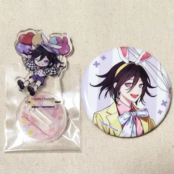 단간론파 마네키네코 아크릴 스탠드 캔뱃지 오마 코키치