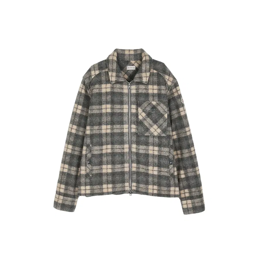 Moncler 长袖格纹衬衫