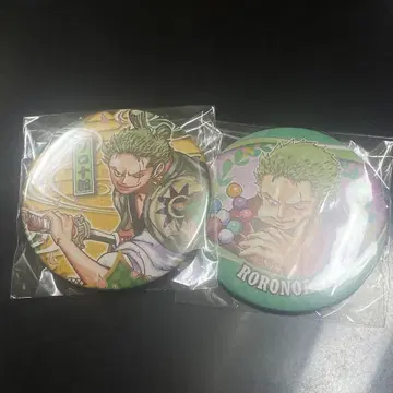 원피스 로로노아 조로 Spring 데컬렉션 캔뱃지