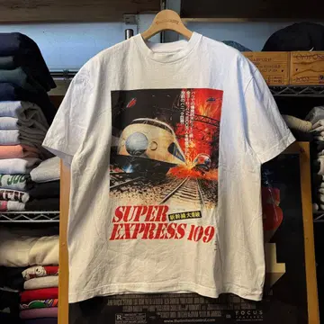 신칸센 대폭파 타카쿠라 켄 도에이 무비T 화이트