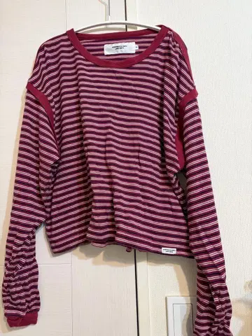 JANE SMITH 멀티 보더 숏 풀오버