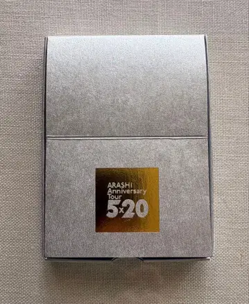 ARASHI 5 x 20 스와로브스키 크리스탈 골드