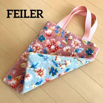 [레어] 한정품 FEILER 페이러 양면 러블리미 토트백 토트