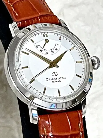 ORIENT STAR ROYAL 수동 와인딩 시계 [ 실버제 ]
