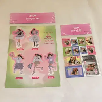 rockfish ILLIT 스티커 세트 민지 유나