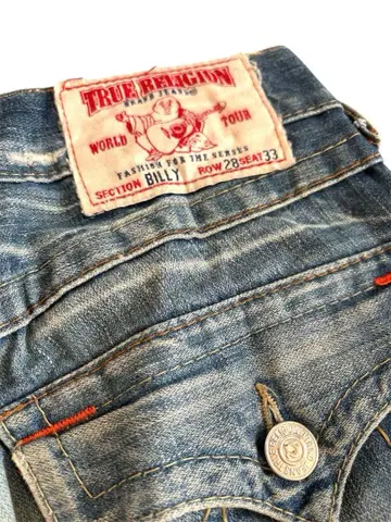 [ TRUE RELIGION ] BILLY 부츠컷 데님 28인치