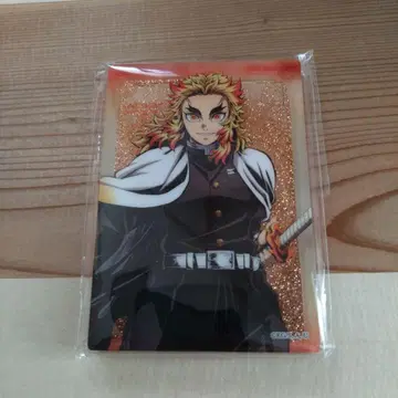 귀멸의 칼날 렌고쿠 쿄쥬로 글리터 아크릴 블록