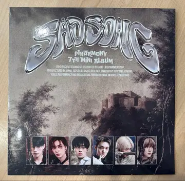 P1Harmony SAD SONG (Lp ver.) 아날로그 레코드