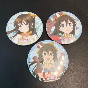 니지가사키 캔뱃지 사쿠라자카 시즈쿠 3개