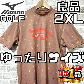 [ 선착순 ] 미즈노 남성용 반팔 모크넥 셔츠 2XL 올 패턴