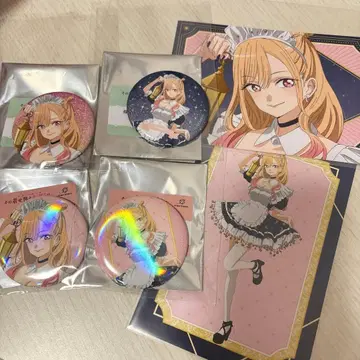 그 비스크 돌 로프트 팝업 별하늘 메이드 캔뱃지 엽서 키타가와 마린