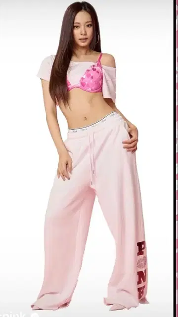 빅토리아 시크릿 PINK twice 착용 팬츠