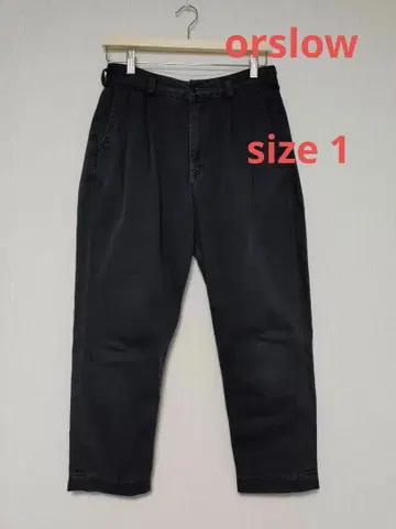 오어슬로우 빌리 진 블랙 사이즈 1