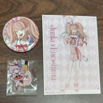 단간론파 마네키네코 캔뱃지 아크릴 스탠드 엽서 에노시마 쥰코