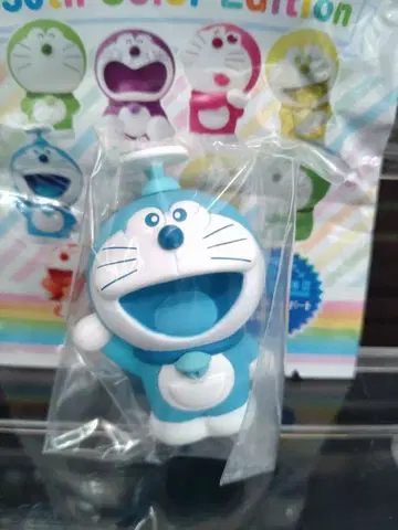미래 백화점 한정판 도라에몽 소프트 비닐 퍼펫 마스코트 피규어 3