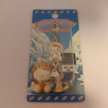 지역 한정 키티 토야마현 다테야마 구로베 알펜 루트 지퍼 마스코트