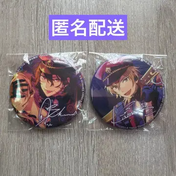 앙스타 안데 사쿠마 레이 히카제 카오루 캔뱃지 장미 캔뱃지