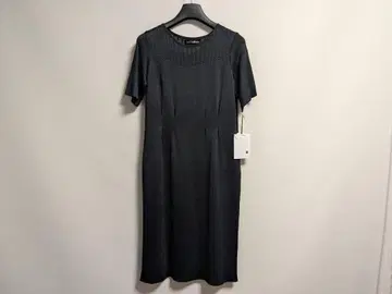 neo bellezza 실크 100% 원피스 블랙 (60302-20)