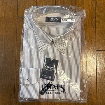 CHAPS 스트라이프 와이셔츠 39-84 미사용 새상품