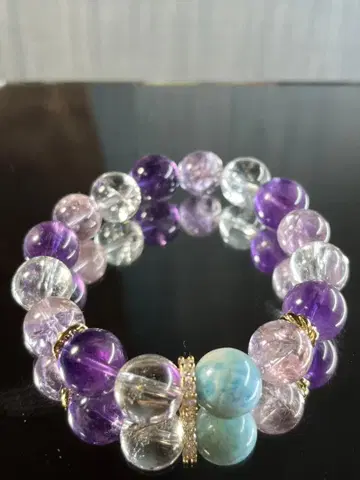 라리마x자수정x라벤더자수정x아이리스수정