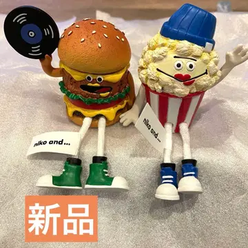 니코앤드 BOPTUNE 콜라보 앉은 오브제 팝콘 햄버거