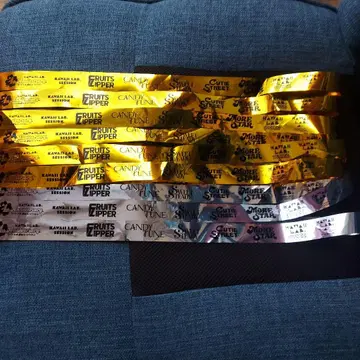 KAWAII LAB. SESSION 은색 테이프 금색 6개 은색 3개