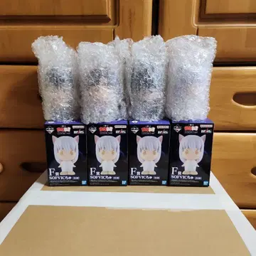 제일복권 유유백서 SOFVI 피규어 4체 세트