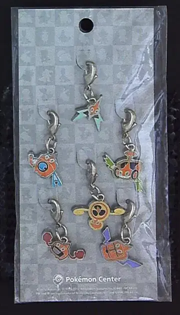 포켓몬 센터 메탈 참 479 포켓몬스터 로토무 (6종)