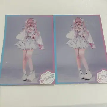 미우미오 사토 미우 브로마이드 2장 세트