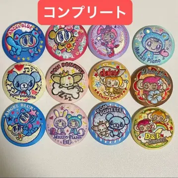 나루미야 캐릭터즈 자수 캔뱃지 컴플리트 컴프 세트 전 종류
