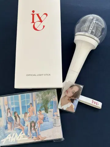 IVE 응원봉 혜택 포함 ALIVE 유진 트레이딩 카드