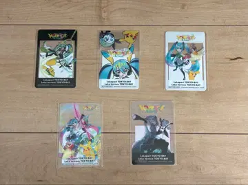 하츠네 미쿠 포켓몬 콜라보 카드 5장 세트