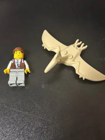 레어 LEGO 미니 피규어와 공룡만 세계 모험 시리즈 5921 레고