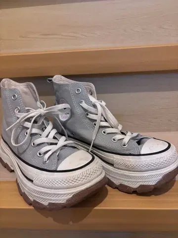 CONVERSE AS TREKWAVE HI 아이스 그레이 24.5cm