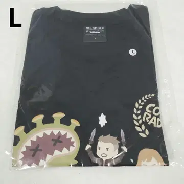 미개봉 L 파이널 판타지 XV 스퀘니 카페 한정판 FF15 티셔츠