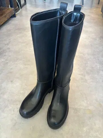 블랙 롱 부츠