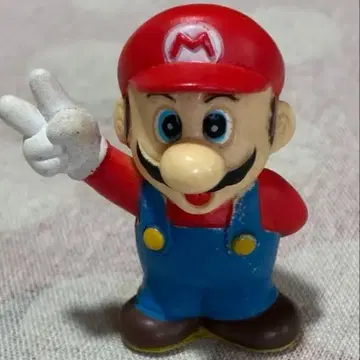 KAWADA 슈퍼 마리오 손가락 인형 마리오 피규어