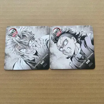 귀멸의 칼날 다이닝 피날레기 코스터 사네미 겐야