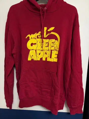 미세스 그린애플 후디 L 사이즈 빨간색