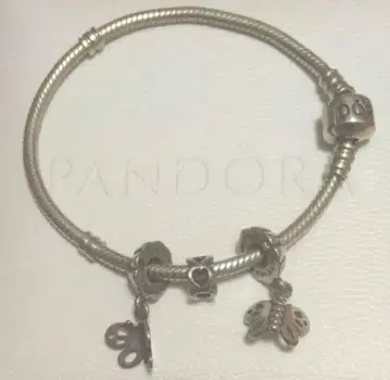 판도라 실버 팔찌