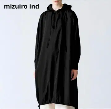 mizuiroind 미즈이로 인드 후드 부착 원피스