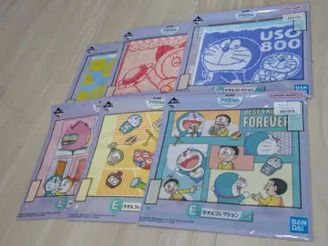 도라에몽 제일복권 타월 전 6종 묶음 판매