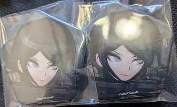 단간론파 ORBcafe 오브 카페 등신 캔뱃지 센시즈카 무쿠로 2개