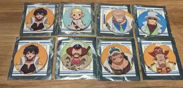 [원피스] 해군 조직도 캔뱃지 세트