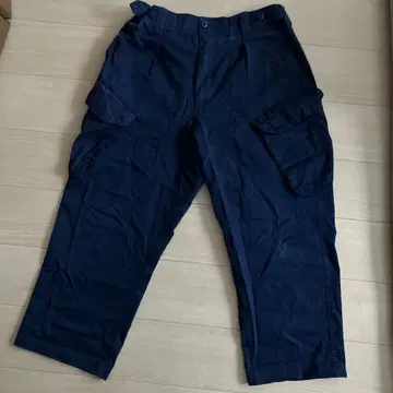 영국군 실물 USED 로얄 네이비 슬랜트 카고 팬츠