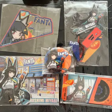 젠레스 존 제로 판타 콜라보 한정판 호시미 미야비 5종 세트