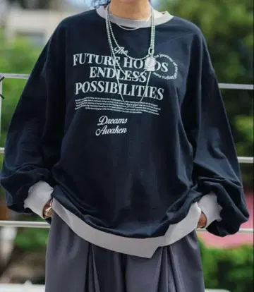 niko and - 니코앤드 미사요 리메이크 풀오버 블랙