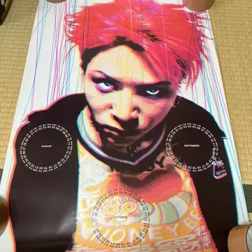 X JAPAN hide 포스터 달력 포스터 달력