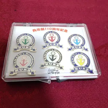 쿠레시 110주년 기념 마츠모토 레이지 핀 배지 세트