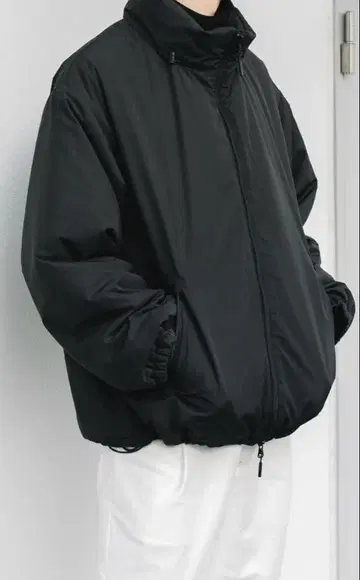 L'ECHOPPE [ LE / 엘이 ] 충전솜 패딩 블루종 사이즈 2